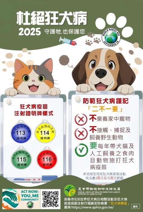 杜絕狂犬病—守護牠.也保護您圖片