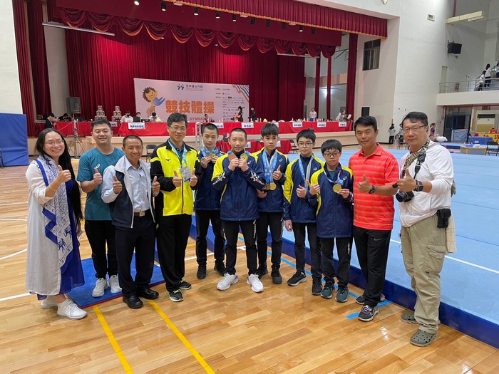 狂賀明志國中參加新北市112年全國中等學校運動會,總共榮獲七金五銀六銅佳績!圖片