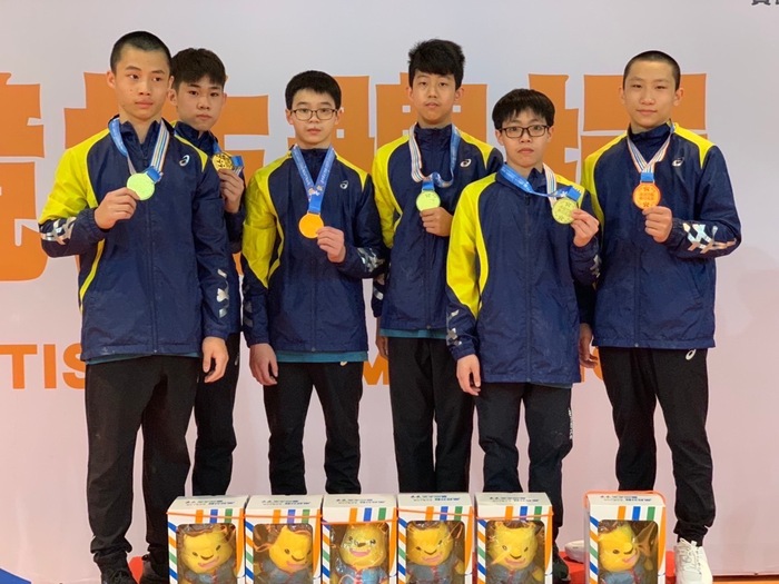 狂賀明志國中參加新北市112年全國中等學校運動會,總共榮獲七金五銀六銅佳績!圖片