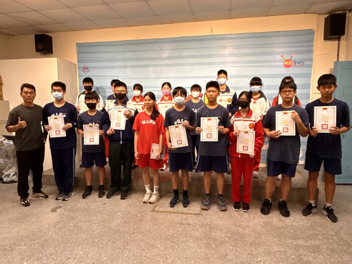 114學年第一次定期評量成績優良學生代表頒獎圖片